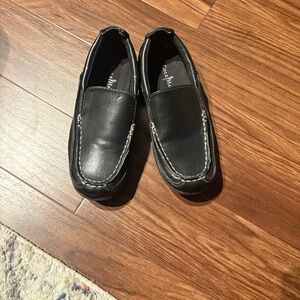 NWOT-Cole Haan Finley Loafers Toddler Boy’s Size 13 Black Slip On Casual Moc Toe